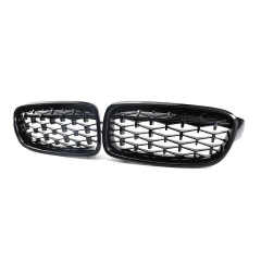 Car Auto Parts Diamond Black Front Bumper Mesh Shutter Grille Car Front Grille Fit for BMW 3Series F30 2012,www.hongyangcorp.com,Car Auto Parts Diamond Black Front Bumper Mesh Shutter Grille Car Front Grille Fit for BMW 3Series F30 2012