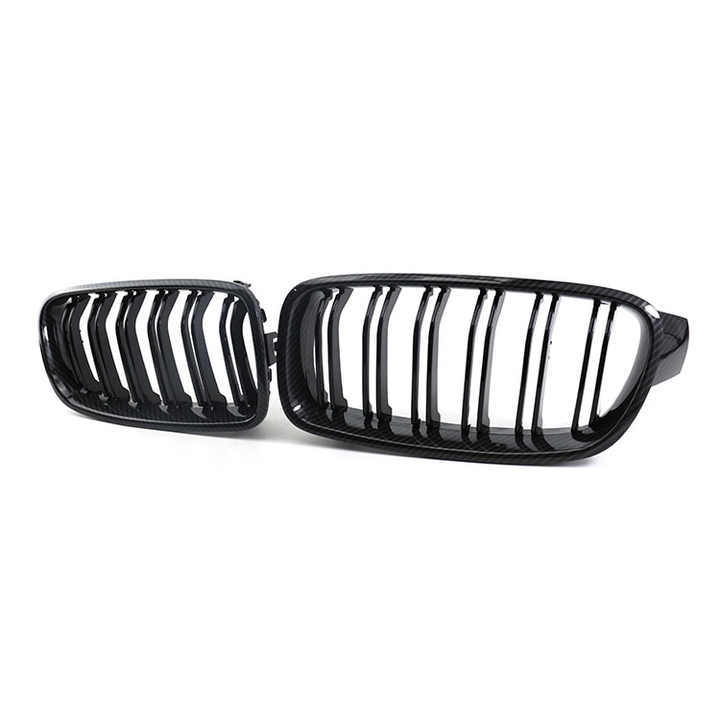 Car Parts Carbon Look Dual Slat Front Bumper Mesh Guard Grille Car Front Grille Fit for BMW Series 3 F30 2012,www.hongyangcorp.com,Car Parts Carbon Look Dual Slat Front Bumper Mesh Guard Grille Car Front Grille Fit for BMW Series 3 F30 2012