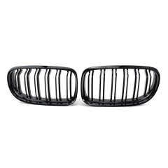 Full Range of Car Front Grille Double Slat Gloss Black Grill for BMW 3 Series E90 LCI 2008-2011