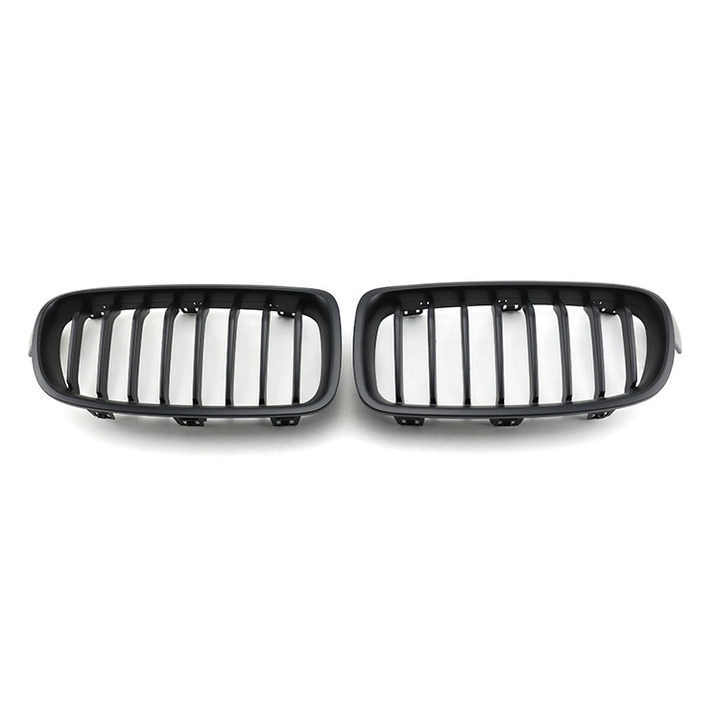 Auto Parts Matte Black Single Slat Inserts Front Bumper Mesh Grille Car Front Grille Fit for BMW Series 3 F30 2012,www.hongyangcorp.com,Auto Parts Matte Black Single Slat Inserts Front Bumper Mesh Grille Car Front Grille Fit for BMW Series 3 F30 2012