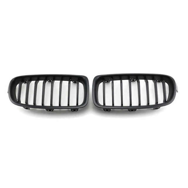 Auto Parts Matte Black Single Slat Inserts Front Bumper Mesh Grille Car Front Grille Fit for BMW Series 3 F30 2012,www.hongyangcorp.com,Auto Parts Matte Black Single Slat Inserts Front Bumper Mesh Grille Car Front Grille Fit for BMW Series 3 F30 2012