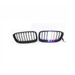 China Factory Manufacture Universal Car Grills Front Bumper Grilles for BMW 3 Series LED Car Body Parts