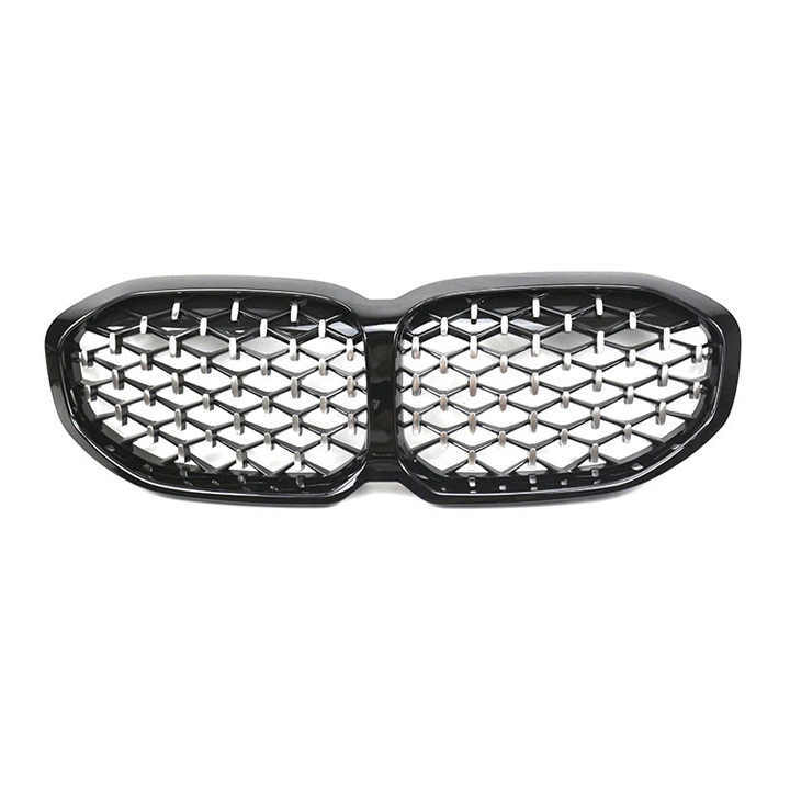 Custom Modification Diamond Half Sliver Guards Front Bumper Mesh Grille Car Front Grille Fit for BMW Series 1 F40 2020,www.hongyangcorp.com,Custom Modification Diamond Half Sliver Guards Front Bumper Mesh Grille Car Front Grille Fit for BMW Series 1 F40 2020