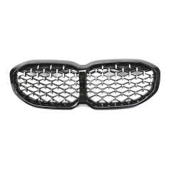 Custom Modification Diamond Half Sliver Guards Front Bumper Mesh Grille Car Front Grille Fit for BMW Series 1 F40 2020,www.hongyangcorp.com,Custom Modification Diamond Half Sliver Guards Front Bumper Mesh Grille Car Front Grille Fit for BMW Series 1 F40 2020