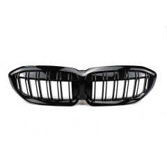 Vehicle Spare Parts New Car Body Kits Grill for BMW 3 Series G20 G28 2020  Glossy Black Double Slat