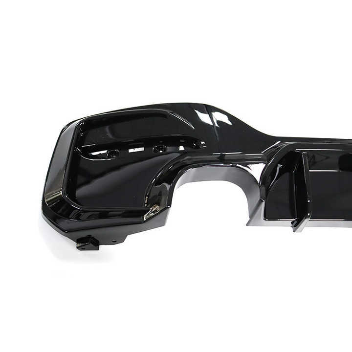 Car Accessories Body Kit MP Style Gloss Black Rear Bumper Diffuser Lip Fit for BMW 1 Series F20 2011-2018 Rear Diffuser