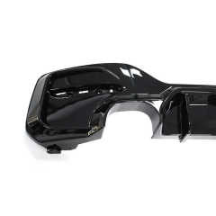 Car Accessories Body Kit MP Style Gloss Black Rear Bumper Diffuser Lip Fit for BMW 1 Series F20 2011-2018 Rear Diffuser