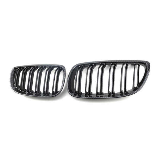 New Car Grill Carbon Fiber Look for BMW 3 Series E92/E93  Front Bumper Grille 2010-2013