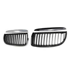 Gloss Black Single Slat Removing Front Bumper Mesh Radiator Guard Grille Car Grille Fit for BMW 3Series E90 2005-2007,www.hongyangcorp.com,Gloss Black Single Slat Removing Front Bumper Mesh Radiator Guard Grille Car Grille Fit for BMW 3Series E90 2005-2007