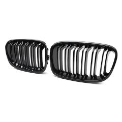 Auto Parts Repair Carbon Look Dual Slat Front Bumper Mesh Grille Car Front Grille Fit for BMW Series 1 F20 2012-2014,www.hongyangcorp.com,Auto Parts Repair Carbon Look Dual Slat Front Bumper Mesh Grille Car Front Grille Fit for BMW Series 1 F20 2012-2014