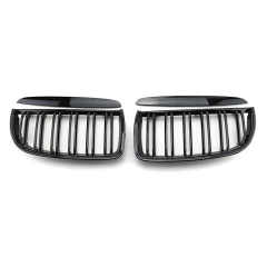 Vehicle Spare Parts Car Exterior Accessories Car Body Parts Bumper Grille Single/Dual Slat for BMW 3 E90 2005-2007 2008-2011