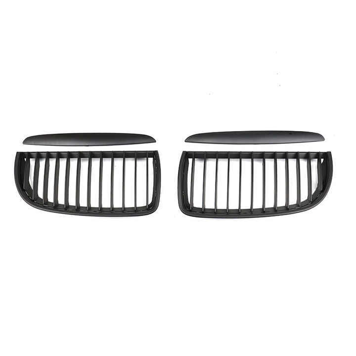 Hot Sale Modified Matte Black Painted Single Slat Front Bumper Mesh Grille Car Grille Fit for BMW 3Series E90 2005-2007,www.hongyangcorp.com,Hot Sale Modified Matte Black Painted Single Slat Front Bumper Mesh Grille Car Grille Fit for BMW 3Series E90 2005-2007