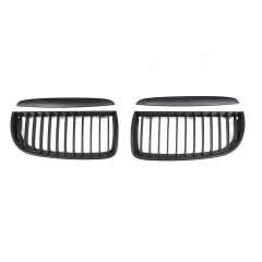 Hot Sale Modified Matte Black Painted Single Slat Front Bumper Mesh Grille Car Grille Fit for BMW 3Series E90 2005-2007,www.hongyangcorp.com,Hot Sale Modified Matte Black Painted Single Slat Front Bumper Mesh Grille Car Grille Fit for BMW 3Series E90 2005-2007