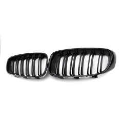 Car Parts Gloss Black Dual Slat Front Bumper Mesh Radiator Grille Cover Car Front Grille Fit for BMW 3Series F34 2012,www.hongyangcorp.com,Car Parts Gloss Black Dual Slat Front Bumper Mesh Radiator Grille Cover Car Front Grille Fit for BMW 3Series F34 2012