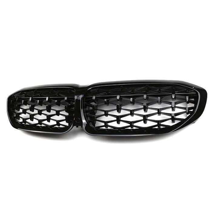 Automotive Parts Manufacturer Diamond Black Front Bumper Mesh Grille Car Front Grille Fit for BMW Series 3 G20 2018,www.hongyangcorp.com,Automotive Parts Manufacturer Diamond Black Front Bumper Mesh Grille Car Front Grille Fit for BMW Series 3 G20 2018