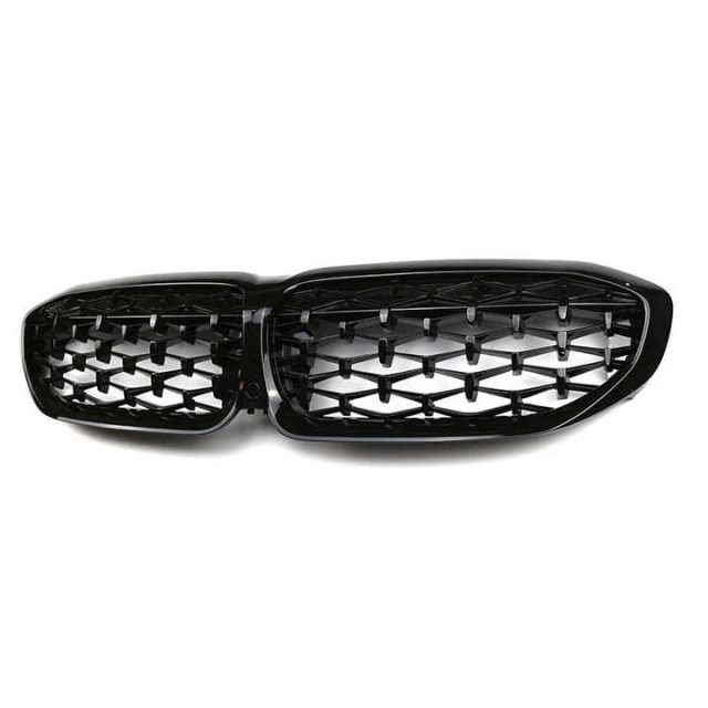 Automotive Parts Manufacturer Diamond Black Front Bumper Mesh Grille Car Front Grille Fit for BMW Series 3 G20 2018,www.hongyangcorp.com,Automotive Parts Manufacturer Diamond Black Front Bumper Mesh Grille Car Front Grille Fit for BMW Series 3 G20 2018