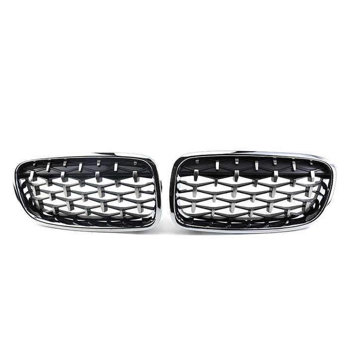 Car Parts OEM Diamond Sliver Front Bumper Mesh Radiator Grille Car Front Grille Fit for BMW 3Series F30 2012
