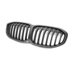 Hot Sale Matte Black Single Slat Front Bumper Radiator Mesh Grille Car Front Grille Fit for BMW Series 1 F40 2020
