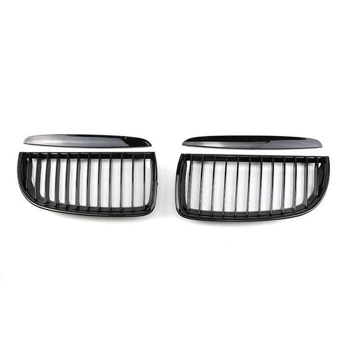 Hot Selling Car Accessories Single Slat Gloss Black Grill for BMW 3 Series E90 2005 2006 2007,www.hongyangcorp.com,Hot Selling Car Accessories Single Slat Gloss Black Grill for BMW 3 Series E90 2005 2006 2007