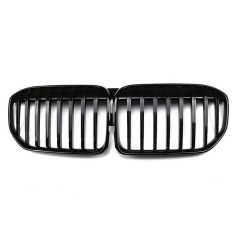 G12 G11 Car Grills Single Slat Gloss Black Car Front Bumper Grille for BMW 7 Series 2016-IN