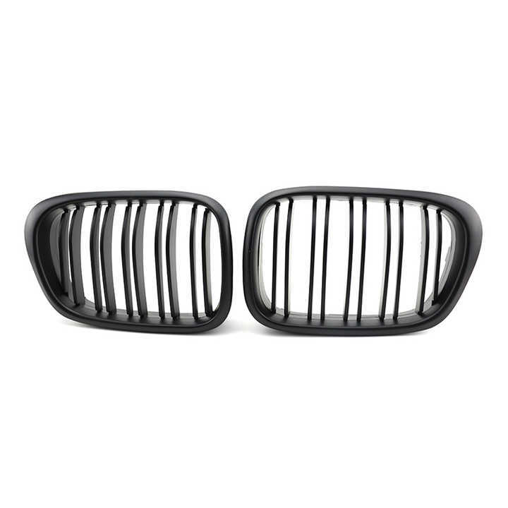 Car Accessories Front Bumper Grille for BMW 5 Series E39 Double Slat Matte Black 2002-2004 Factory Directly,www.hongyangcorp.com,Car Accessories Front Bumper Grille for BMW 5 Series E39 Double Slat Matte Black 2002-2004 Factory Directly