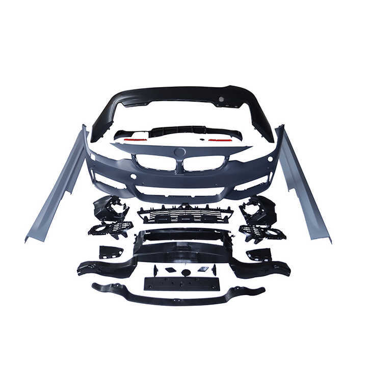 High Quality Hot Sale MT Style Car Bodykit Front Rear Bumper Side Skirts for BMW 4 Series F32 Upgrade MT Body Kit 2013-2020