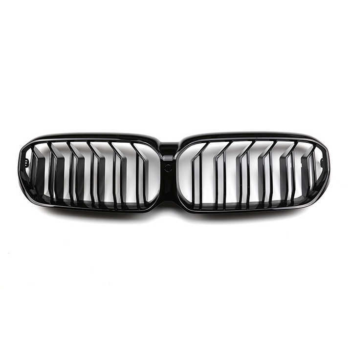 High Quality Double Slat Gloss Black Grille  for BMW 5 Series G30 G38 2018-2020
