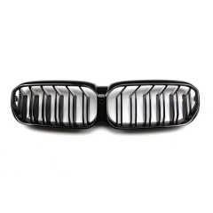High Quality Double Slat Gloss Black Grille  for BMW 5 Series G30 G38 2018-2020