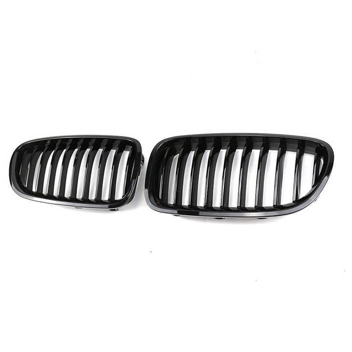 Car Body Kit Gloss Black Single Slat Repair Front Bumper Mesh Radiator Grille Car Front Grille Fit for BMW F10 2010-2017,www.hongyangcorp.com,Car Body Kit Gloss Black Single Slat Repair Front Bumper Mesh Radiator Grille Car Front Grille Fit for BMW F10 2010-2017