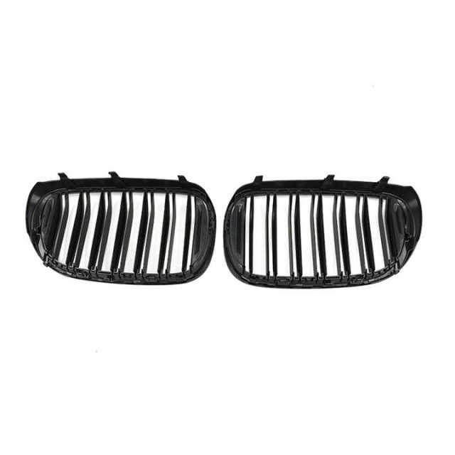 New Bumper Grilles Double Slat Three Color Car Grills for 2019-IN  bmw G11 Grill