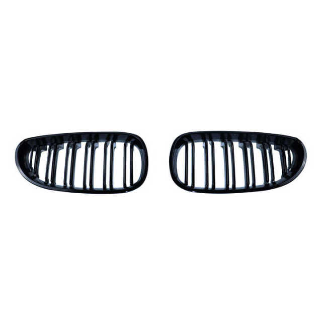 Facelift Kit High Quality Auto Front Bumper Grille for BMW 5 Series E60 Double Slat Gloss Black 2003-2010 Car Body Parts,www.hongyangcorp.com,Facelift Kit High Quality Auto Front Bumper Grille for BMW 5 Series E60 Double Slat Gloss Black 2003-2010 Car Body Parts
