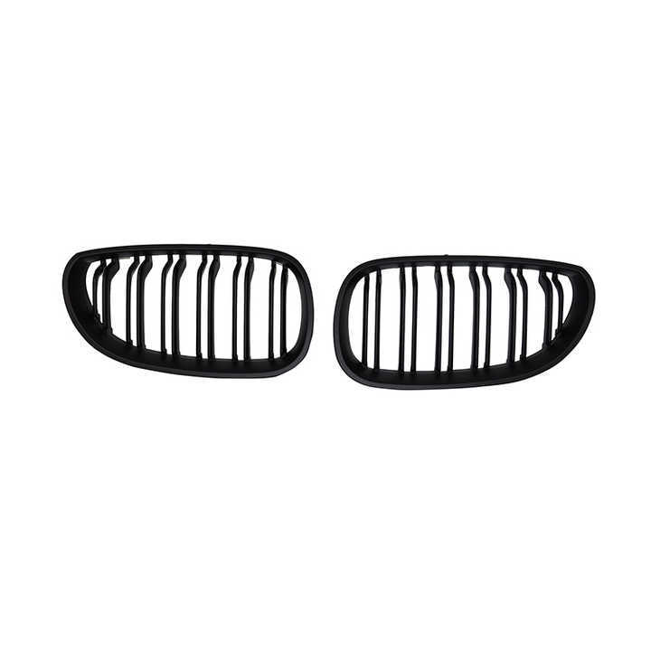 Vehicle Spare Parts Auto Front Bumper Grille for BMW 5 Series E60 Double Slat Gloss Black 2003-2010 Easy Installation,www.hongyangcorp.com,Vehicle Spare Parts Auto Front Bumper Grille for BMW 5 Series E60 Double Slat Gloss Black 2003-2010 Easy Installation