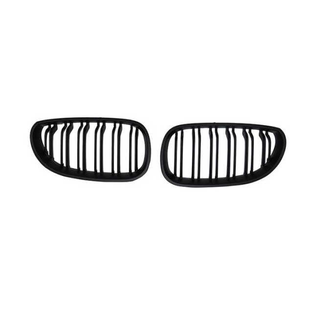 Vehicle Spare Parts Auto Front Bumper Grille for BMW 5 Series E60 Double Slat Gloss Black 2003-2010 Easy Installation,www.hongyangcorp.com,Vehicle Spare Parts Auto Front Bumper Grille for BMW 5 Series E60 Double Slat Gloss Black 2003-2010 Easy Installation