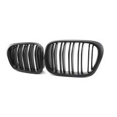 China Double Slat Matte Black  Grille for BMW Interior 5 Series E39 2002-2004