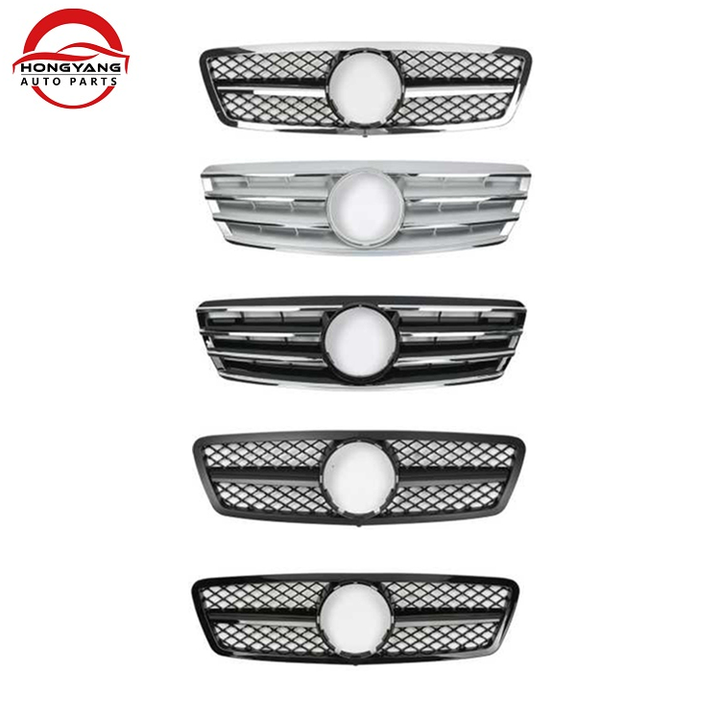 Facelift Kit Auto Front Bumper Grille for Benz C W203 AMG Sports Style Black Chrome 2000-2006,www.hongyangcorp.com,Facelift Kit Auto Front Bumper Grille for Benz C W203 AMG Sports Style Black Chrome 2000-2006