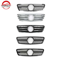 Facelift Kit Auto Front Bumper Grille for Benz C W203 AMG Sports Style Black Chrome 2000-2006,www.hongyangcorp.com,Facelift Kit Auto Front Bumper Grille for Benz C W203 AMG Sports Style Black Chrome 2000-2006