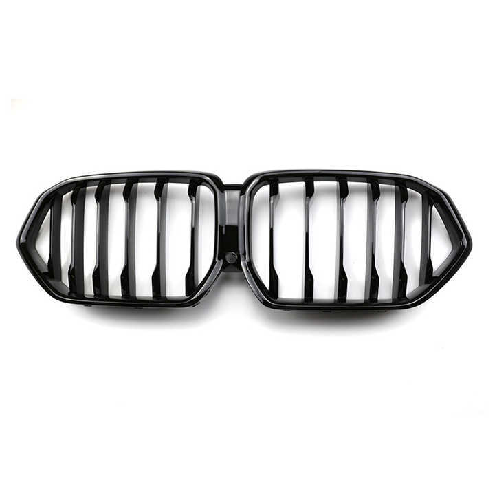 Car Exterior Accessories Car Front Grille Single Line Gloss Black Bumper Grille for BMW X6 Series G06 2020,www.hongyangcorp.com,Car Exterior Accessories Car Front Grille Single Line Gloss Black Bumper Grille for BMW X6 Series G06 2020