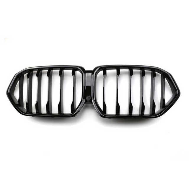 Car Exterior Accessories Car Front Grille Single Line Gloss Black Bumper Grille for BMW X6 Series G06 2020,www.hongyangcorp.com,Car Exterior Accessories Car Front Grille Single Line Gloss Black Bumper Grille for BMW X6 Series G06 2020