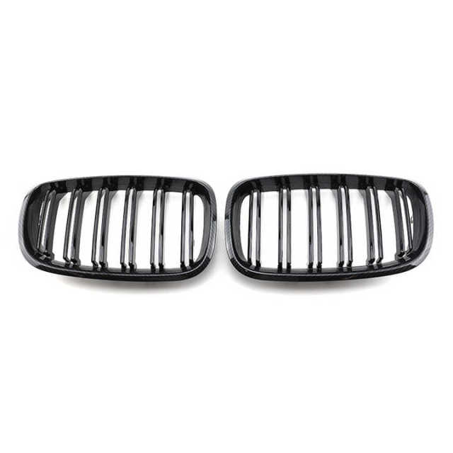 Car Accessories From China Double Slat Carbon Look Grille for BMW X5X6 Series E70 2008-2014,www.hongyangcorp.com,Car Accessories From China Double Slat Carbon Look Grille for BMW X5X6 Series E70 2008-2014