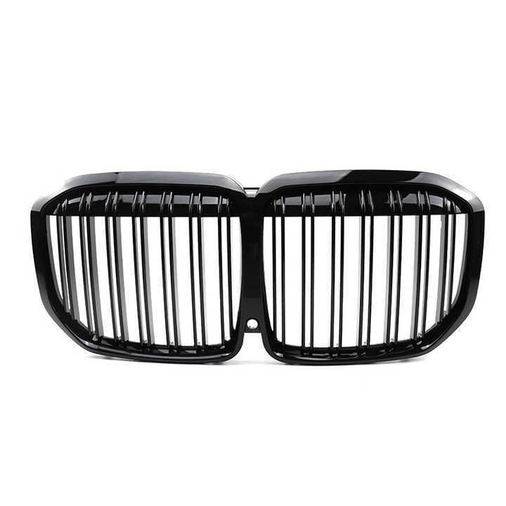 Car Double Slat Matte Black Modified Front Bumper Mesh Radiator Grille Car Front Grille for BMW Series X7 G07 2019,www.hongyangcorp.com,Car Double Slat Matte Black Modified Front Bumper Mesh Radiator Grille Car Front Grille for BMW Series X7 G07 2019