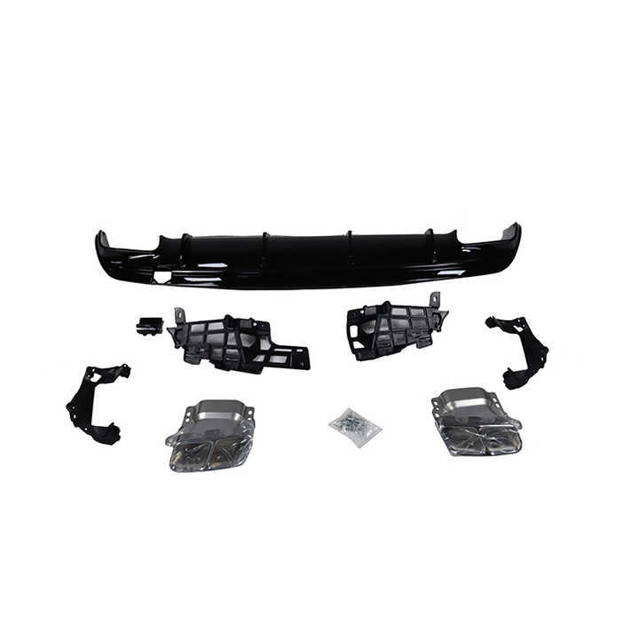 Hot Selling Rear Diffuser Tail Pipe for Benz CLA W117 Accessories 2013-2019 W117 AMG45 Car Parts,www.hongyangcorp.com,Hot Selling Rear Diffuser Tail Pipe for Benz CLA W117 Accessories 2013-2019 W117 AMG45 Car Parts