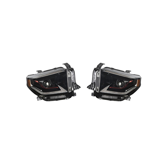 Auto Parts Car Front Headlights1 LED Lens White Day Light Yellow Turn signal Lamp for Toyota Tundra 2014-2018,www.hongyangcorp.com,Auto Parts Car Front Headlights1 LED Lens White Day Light Yellow Turn signal Lamp for Toyota Tundra 2014-2018
