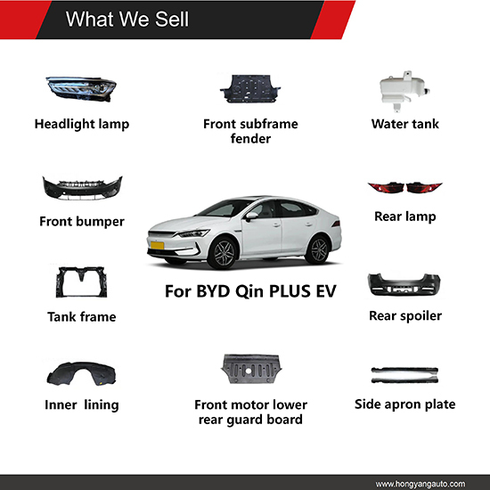 Auto Parts Car Bodykit Front Bumper for BYD Qin PLUS EV Car Front Bumper Under Body Front Bumper Trailer Cover OE:HA2EN-2803111,www.hongyangcorp.com,Auto Parts Car Bodykit Front Bumper for BYD Qin PLUS EV Car Front Bumper Under Body Front Bumper Trailer Cover OE:HA2EN-2803111