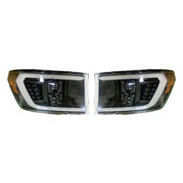 Auto Parts 2LS 2 Halogen Lens Led Yellow Turn signal Lamp Chrome Matte Black  Decorative Frame  for Dodge RAM 2009-2018,www.hongyangcorp.com,Auto Parts 2LS 2 Halogen Lens Led Yellow Turn signal Lamp Chrome Matte Black  Decorative Frame  for Dodge RAM 2009-2018
