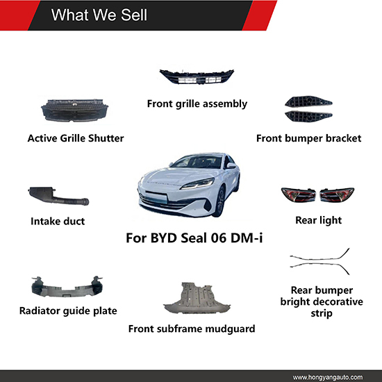 Auto Parts Car Rear Fog Light for BYD Seal 06 DM-i Car Taillt Taillight OE:HKHA-4116300/HKHA-4113200,www.hongyangcorp.com,Auto Parts Car Rear Fog Light for BYD Seal 06 DM-i Car Taillt Taillight OE:HKHA-4116300/HKHA-4113200