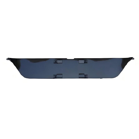 Rear license plate