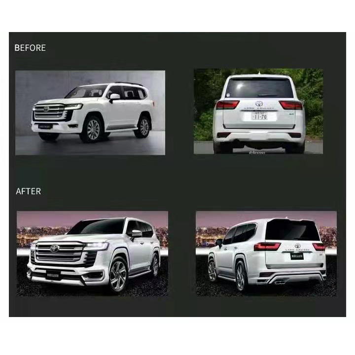 Automotive Parts Body Kit for Cars Front Bumpers Rear Bumper Spoiler Fender for Toyota Land Cruiser LC300 Land Cruiser 300,www.hongyangcorp.com,Automotive Parts Body Kit for Cars Front Bumpers Rear Bumper Spoiler Fender for Toyota Land Cruiser LC300 Land Cruiser 300