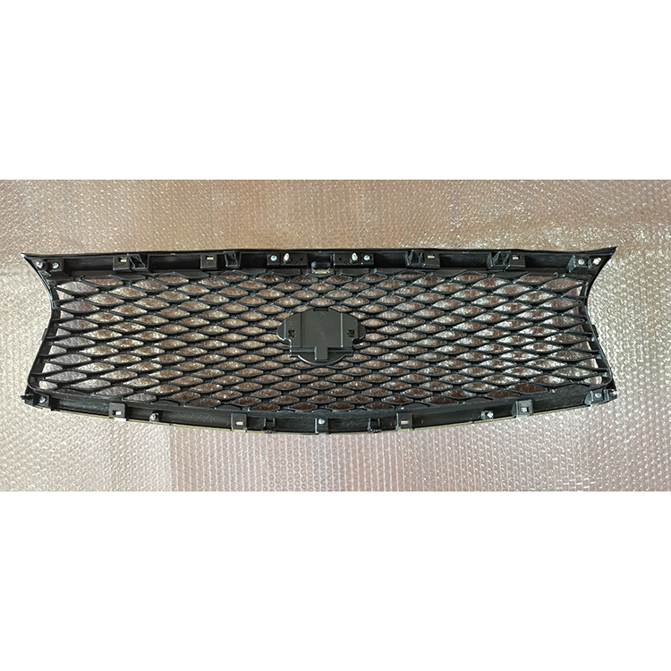 Car Parts With Camera Hole Gray Inside Chromed Frame Car Front Bumpers Grill Grille for INFINITI Q50 2014-2017 5030401003