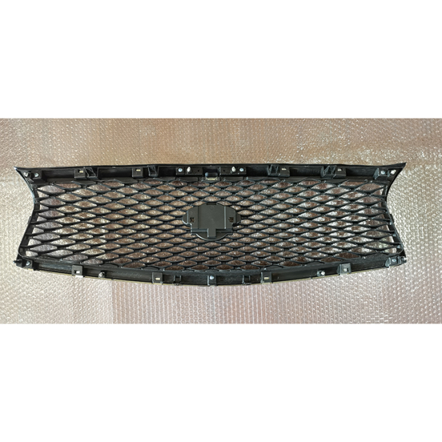 Car Parts With Camera Hole Gray Inside Chromed Frame Car Front Bumpers Grill Grille for INFINITI Q50 2014-2017 5030401003