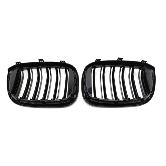 Auto Body Kits Gloss Black Dual Slat Front Bumper Mesh Grille Car Front Grille Fit for BMW X3 X4 Series G01 G08 2017-IN,www.hongyangcorp.com,Auto Body Kits Gloss Black Dual Slat Front Bumper Mesh Grille Car Front Grille Fit for BMW X3 X4 Series G01 G08 2017-IN